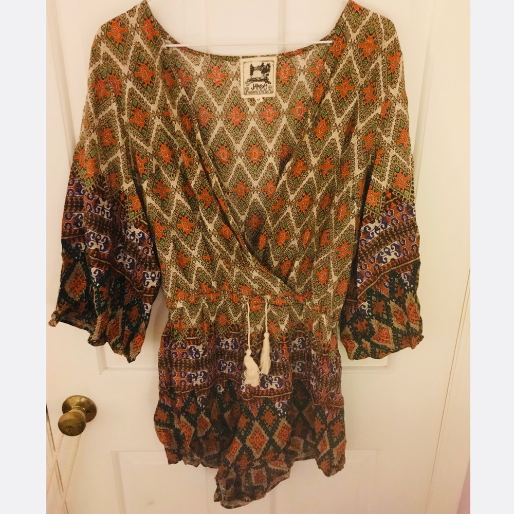 Anthropologie flowy romper